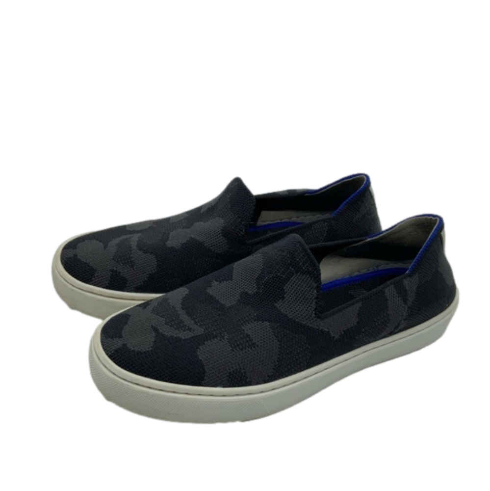 ROTHY’S‎ grey animal print loafers.